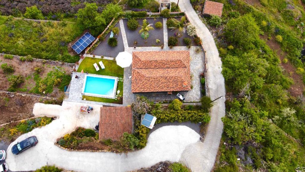 Climatized Pool Free Wifi Casa Rural Las Pareditas Tijarafe Exterior photo